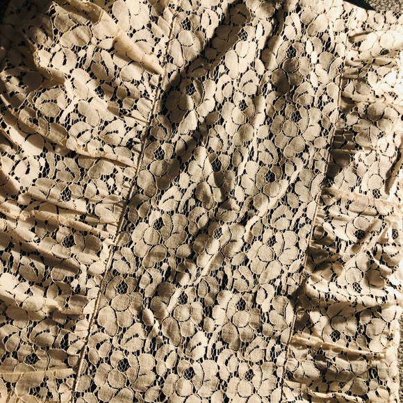 Heart & Soul Lace, Ruched Sides Skirt! (9/10)
Gold Zipper Closure on back! - Picture 2 of 15